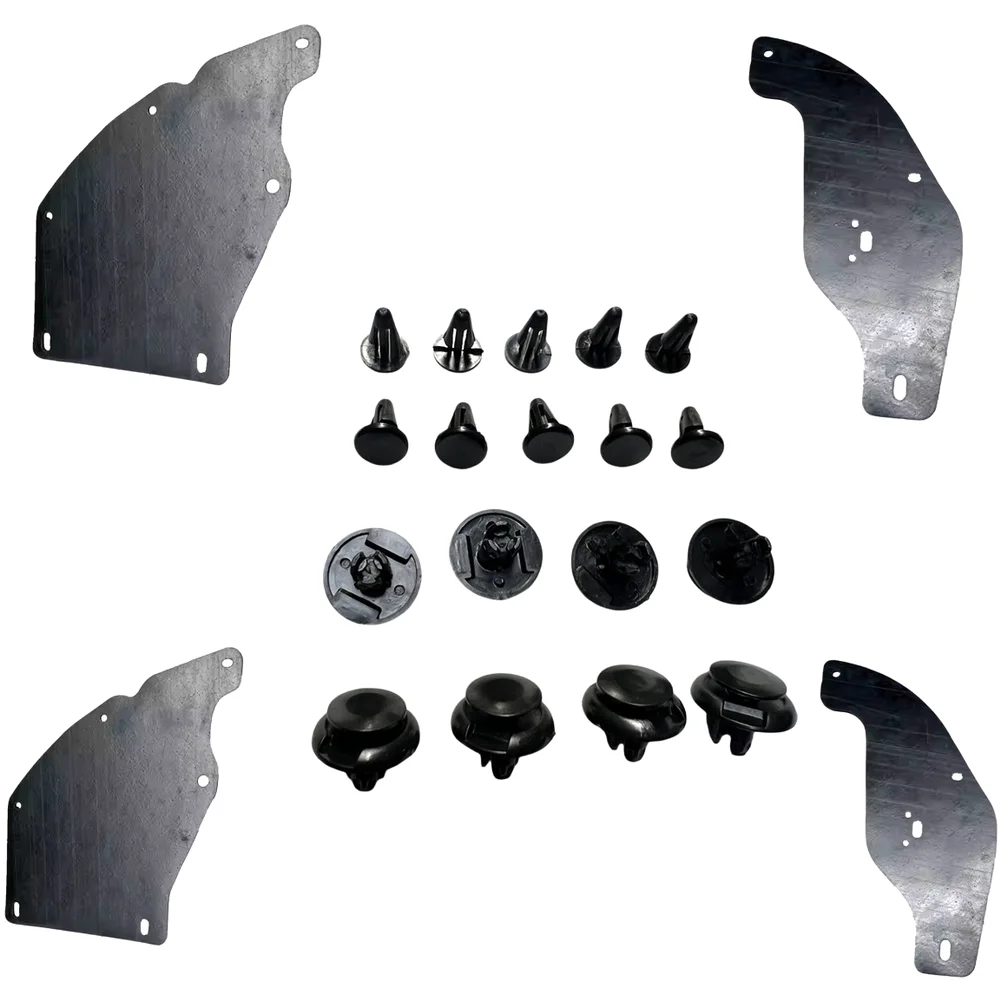 Vorderer Innenkotflügel-Set 4-teilig ABS für Mitsubishi für Pajero Sport für L200 2007-2017 OEM-Nummer Kompatibel – Detail 4
