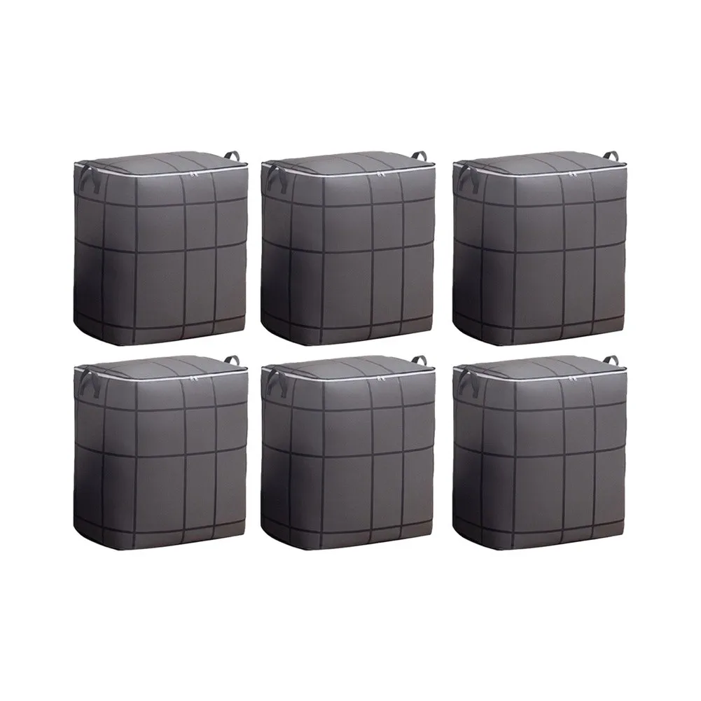 140L Storage Organizer Bags for Clothes Bedding and Linens Built with Wear-Resistant Fabric and Easy-Maintenance