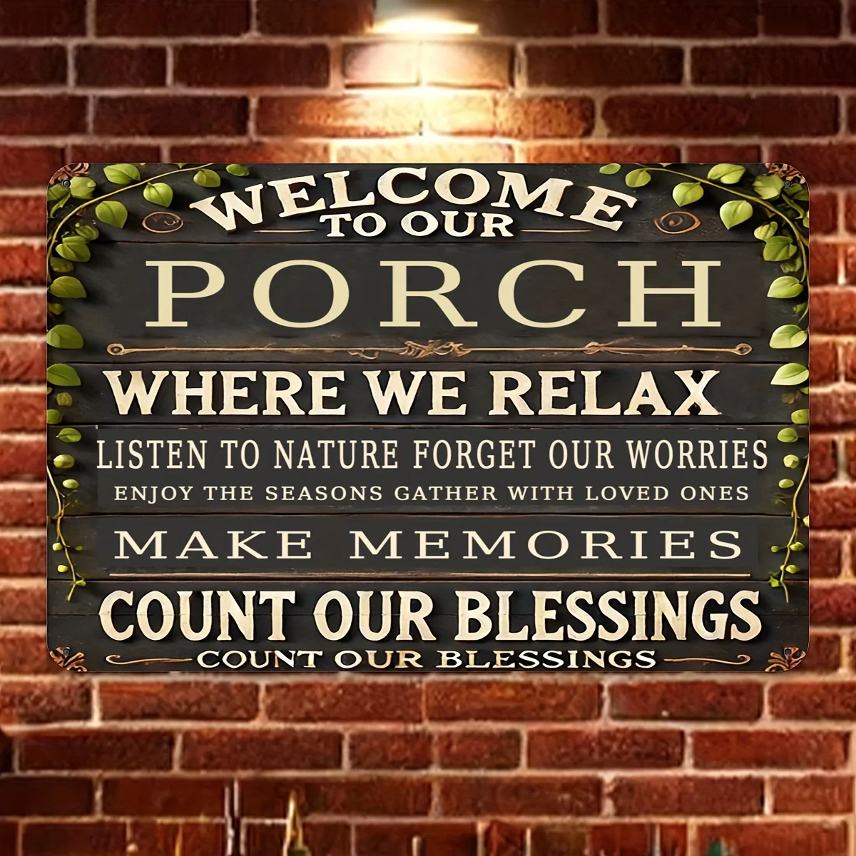 Welcome to Our Porch