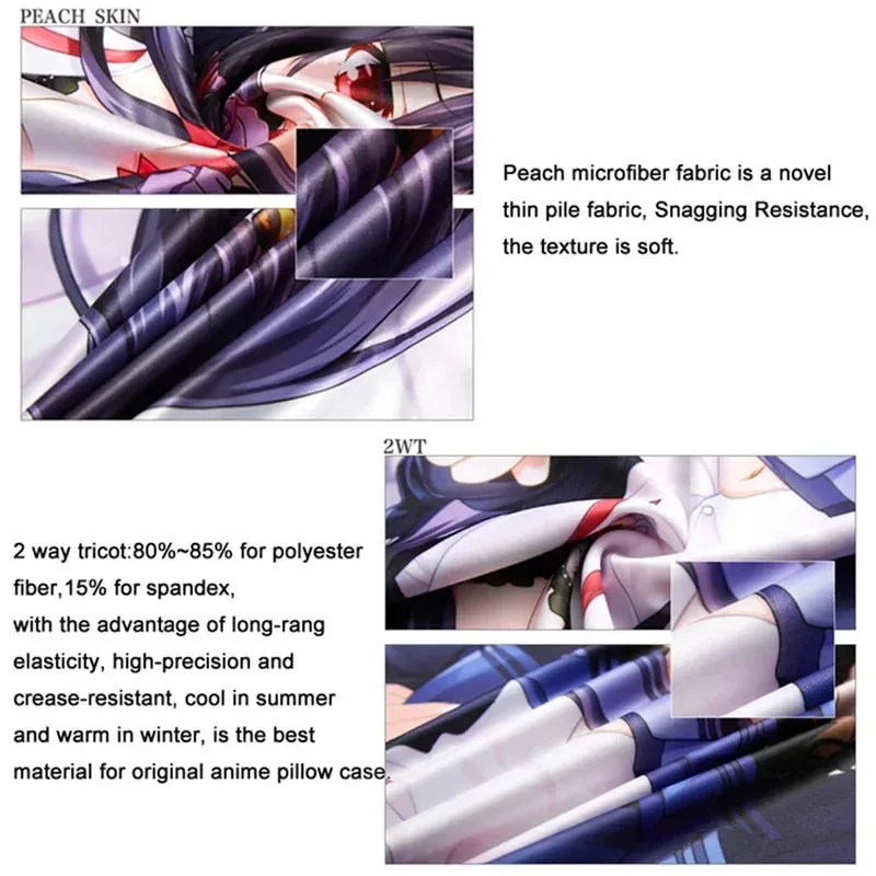CyGame Honkai Star Rail Dan Heng Pillowcase Dakimakura Anime Hugging Body King Cushion Covers 2 Sided Printed Male Pillow Covers