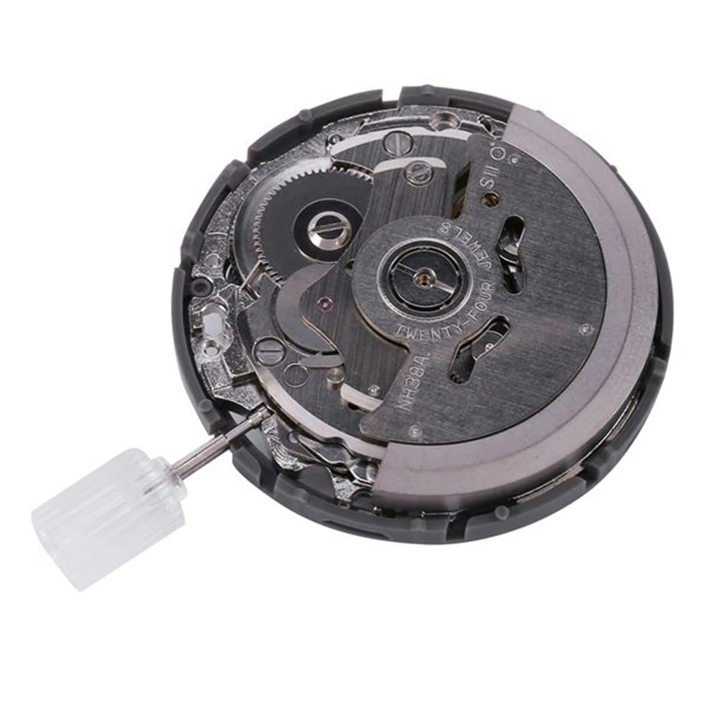 ABJI-Mechanical Automatic Watch Movement Replacement Whole Movement Fit For Seiko NH38/NH38A Spare Parts Accessories