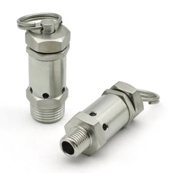 304 Stainless Steel Sanitary Micro Spring Safety Valve 1/4