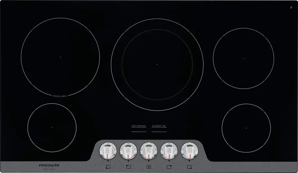 FGEC3648US Gallery Series 36 Inch Electric Smoothtop Cooktop in Stainless Steel