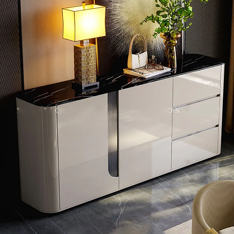 Vintage Display Living Room Cabinet Nordic Secure Storage Cabinet Space Saving Fireplace Meuble Salon Home Furniture