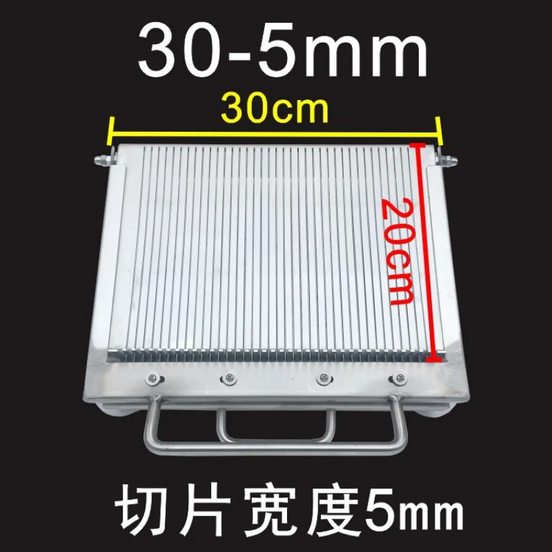 قطاعة ضغط اليد Liangpi آلة القاطع الصغيرة سميكة الفولاذ المقاوم للصدأ لحم الخنزير السجق بطة الدم التوفو الغداء اللحوم نباتي ch #3