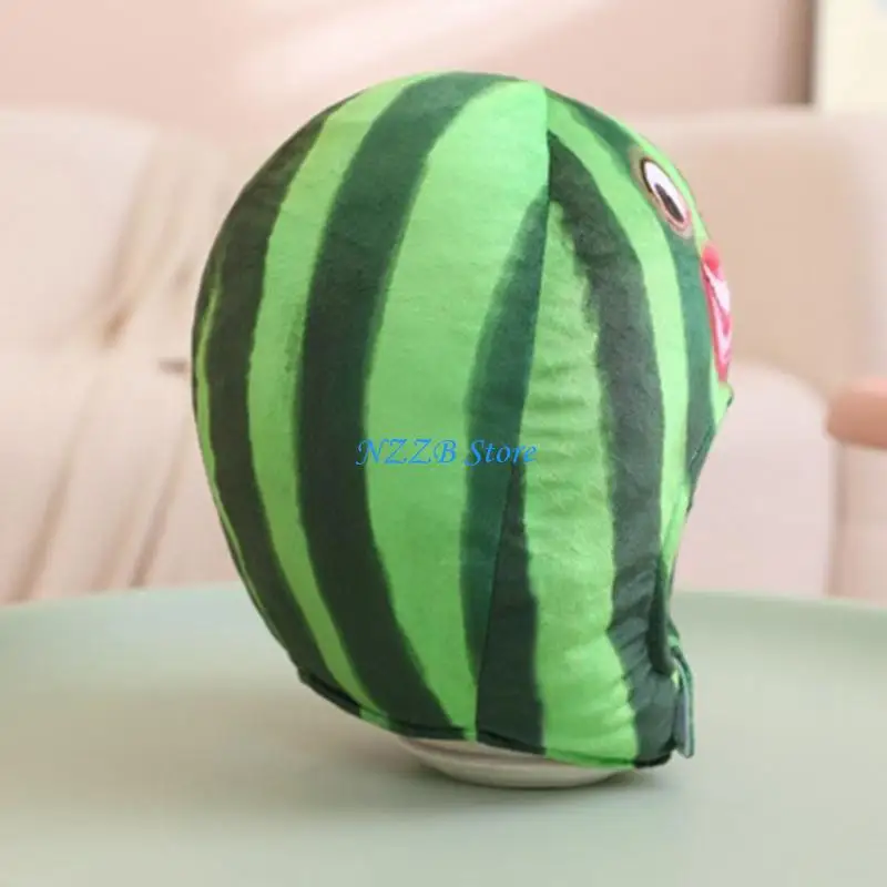 

T21F Watermelon Headgear Hat For Theme Party Cosplay Occasion Photography Accessories