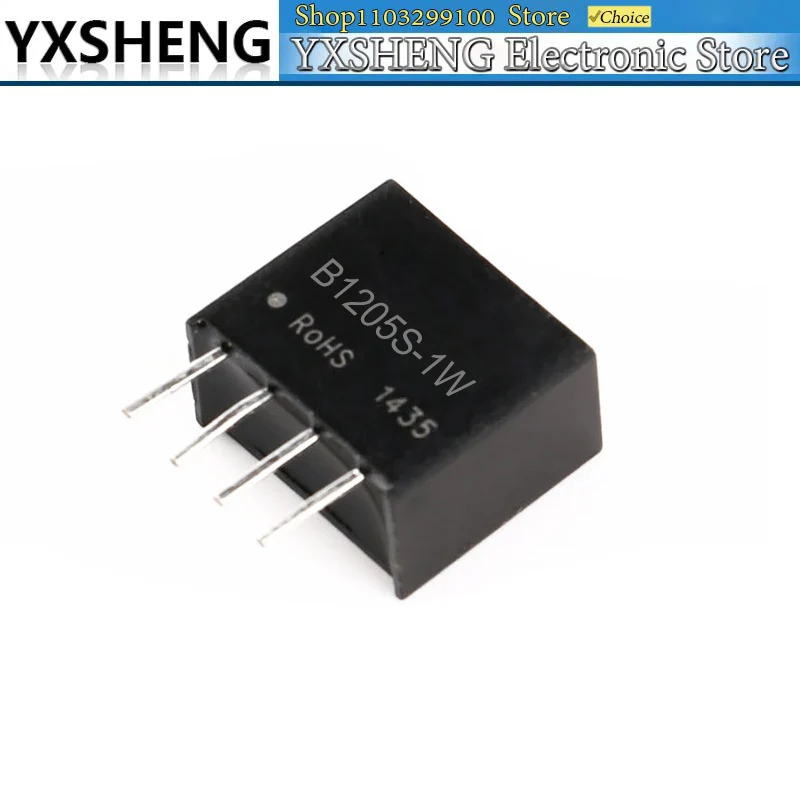 B1205S-1W Isolation Step-Down 12V To 5V B1205S 1W Power Supply Module Output Short Circuit Protection