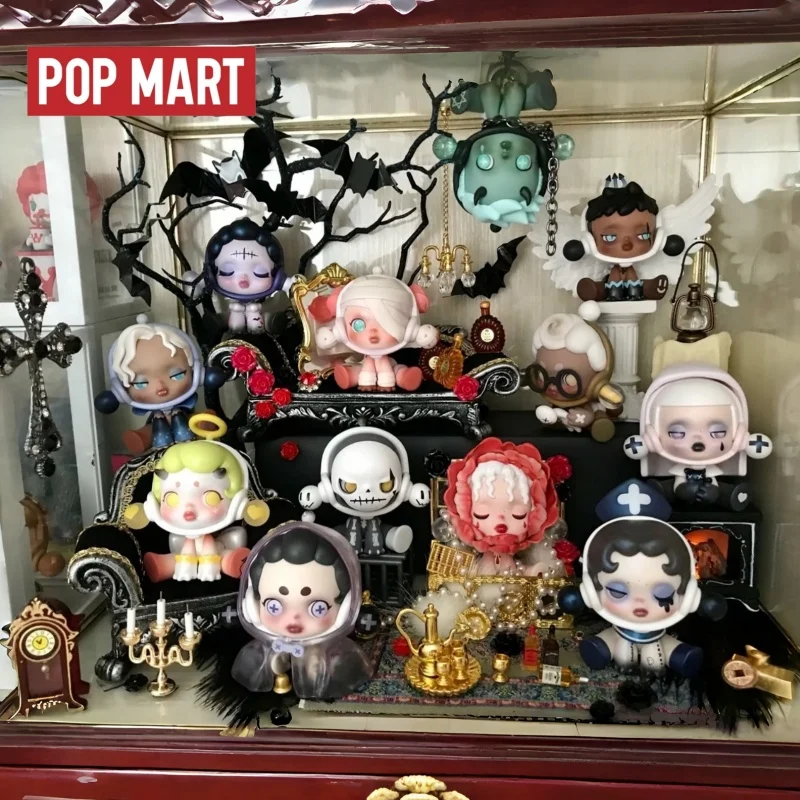 

Inventory Popmart Skullpanda Jungle Castle Series Blind Box Artistic Sense Dark Series Toys Must Be Included Desktop Decoration