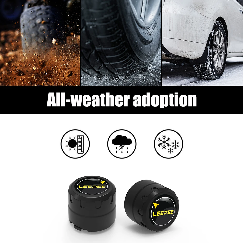 Motorcycle TPMS External Sensors Bluetooth-Compatible 4.0 5.0 Android/IOS General Tire Pressure Sensor Monitor System