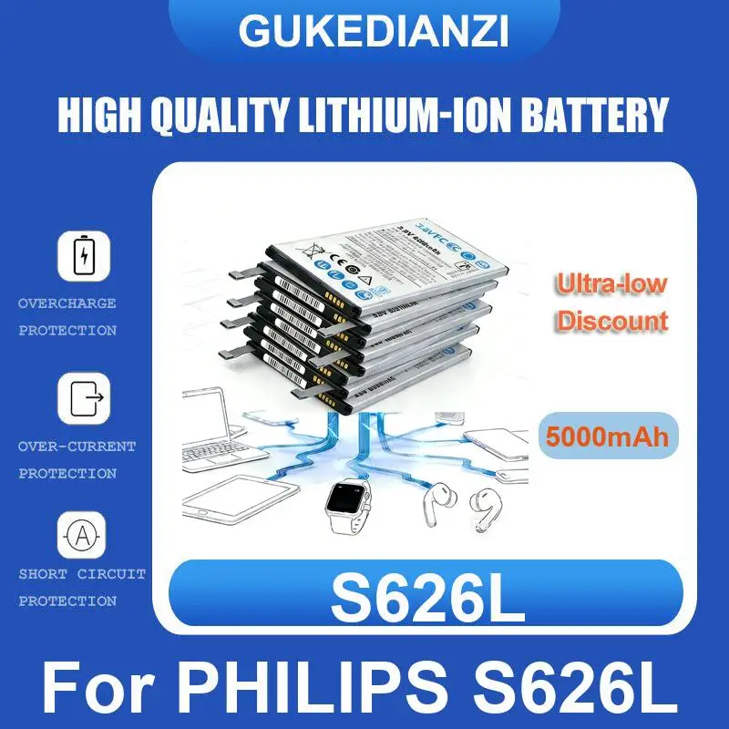 Battery For Philips S562Z Xenium X520 S626L