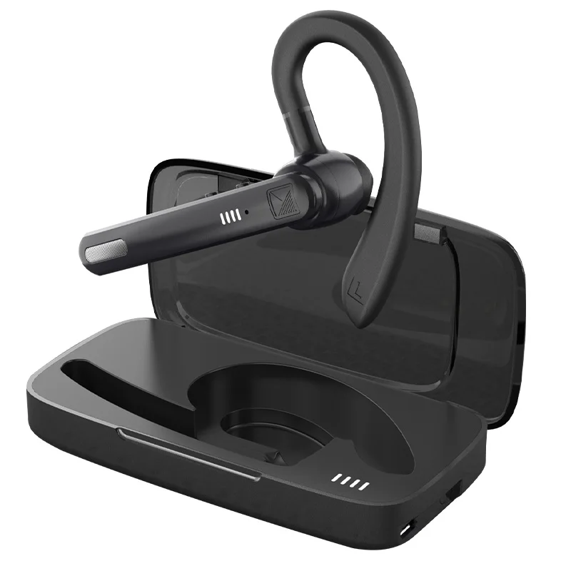 2024 I più nuovi auricolari wireless K10 5.0 Cuffie Bluetooth con cancellazione del rumore Cuffie da lavoro con doppio microfono per tutti gli smartphone
