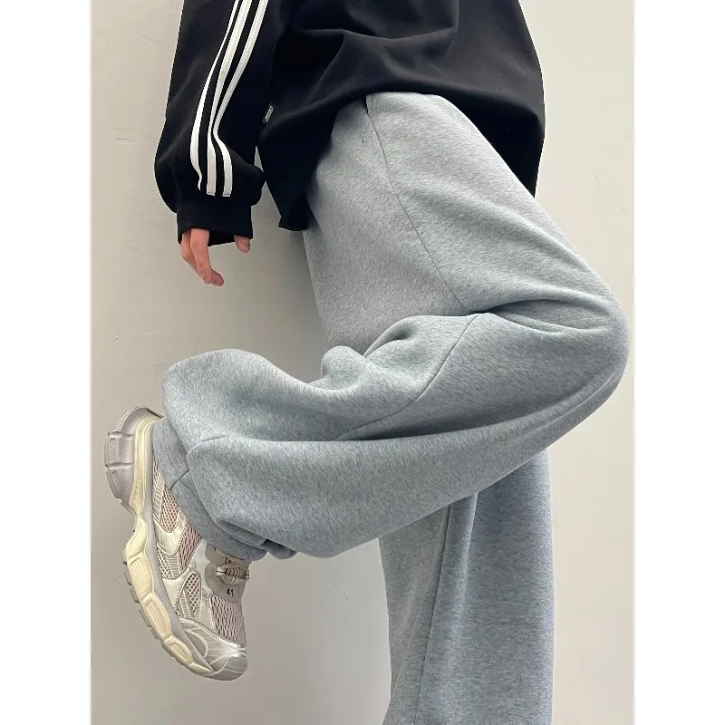 Men's Ultra Loose Sports Pants New Loose Casual Pants Straight Leg Pants Men's Casual Jogging Sports Pants
