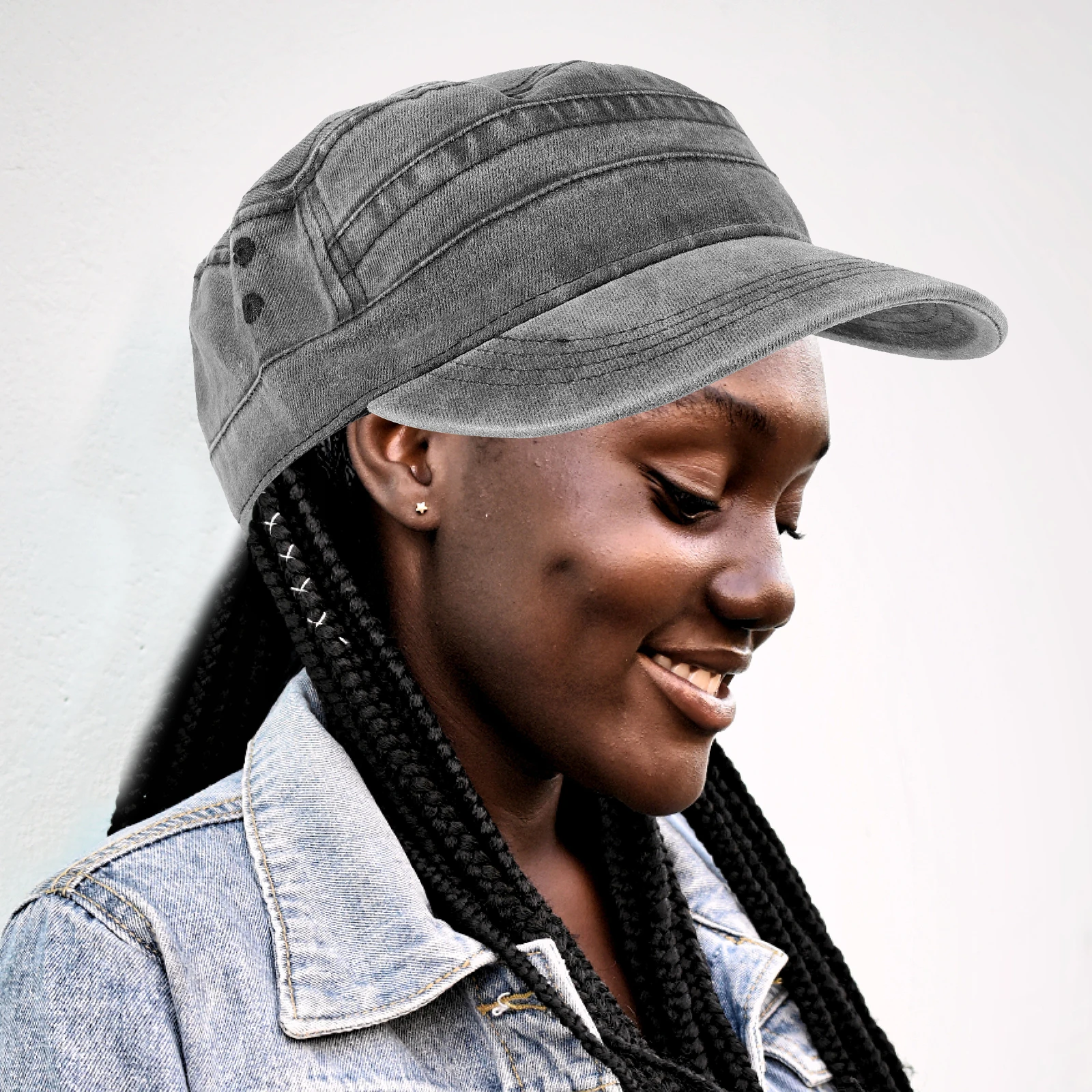 

Breathable Cotton Baseball Cap Unisex Sun Hat for Outdoor Sports Adjustable Summer Hat for Men Women Hiking Running Tennis