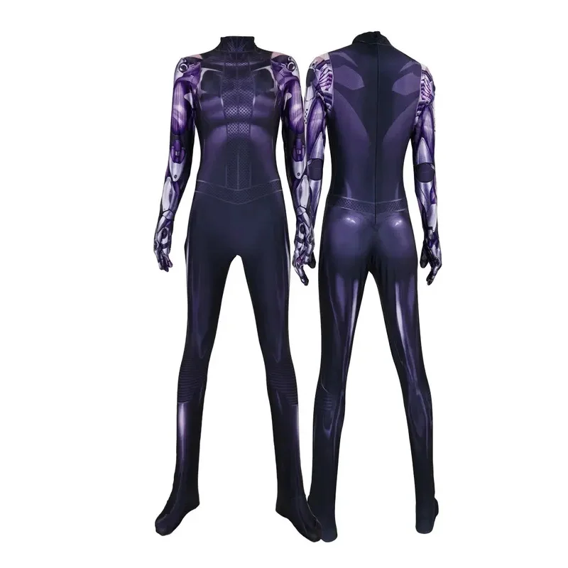 Bodysuit Cosplay Anime Feminino, Alita Battle Angel, Danganronpa, Halloween Costume