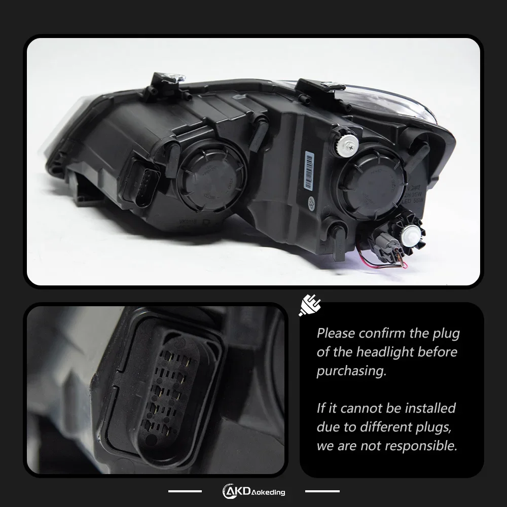 أضواء السيارة لشركة فولكس فاجن بولو LED العلوي العارض عدسة 2009-2016 فينتو ديناميكية إشارة رئيس مصباح Drl اكسسوارات السيارات