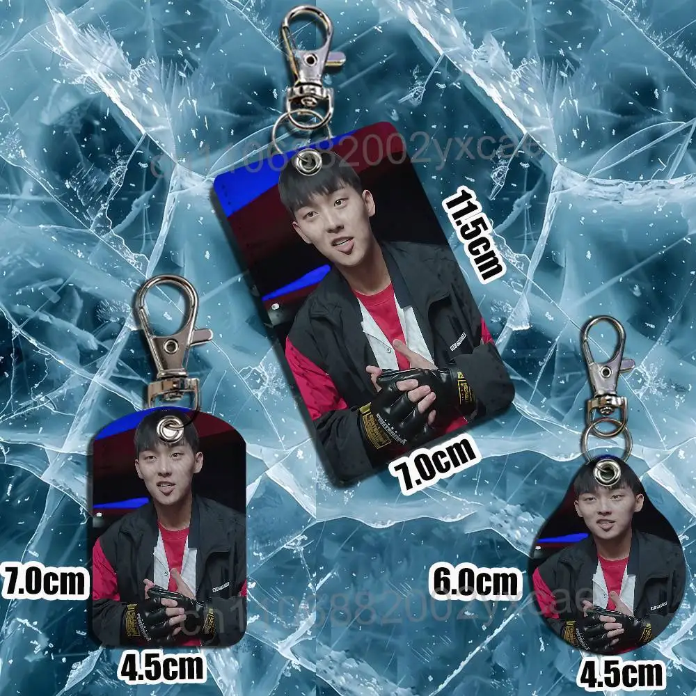 Yeon Sieun Ahn Suho Weak Hero Class Cartoon Singer Anime Card Keychain Fashion Pendant Bag ID Door Card Holder Bus Card Cute - view 4