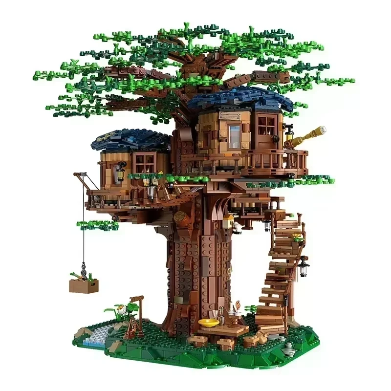 3036pcs House Tree Ideas MOC 33111 Model Building blocks bricks Compatible 21318 toys for boys kids gifts