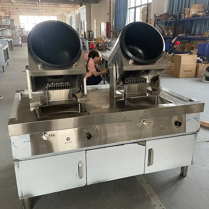 

Commercial kitchen cooking machine, fully automatic intelligent cooking robot