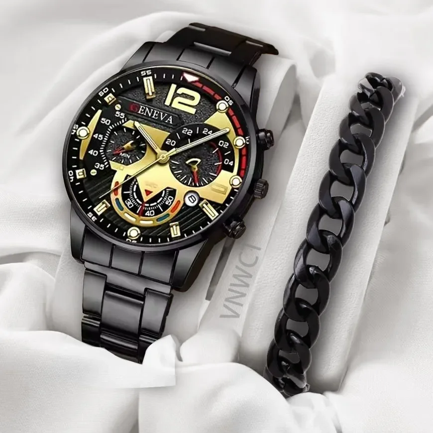 

Мужские деловые мужские часы Роскошные аналоговые кварцевые наручные часы с календарем для мужчин Часы Reloj Hombre