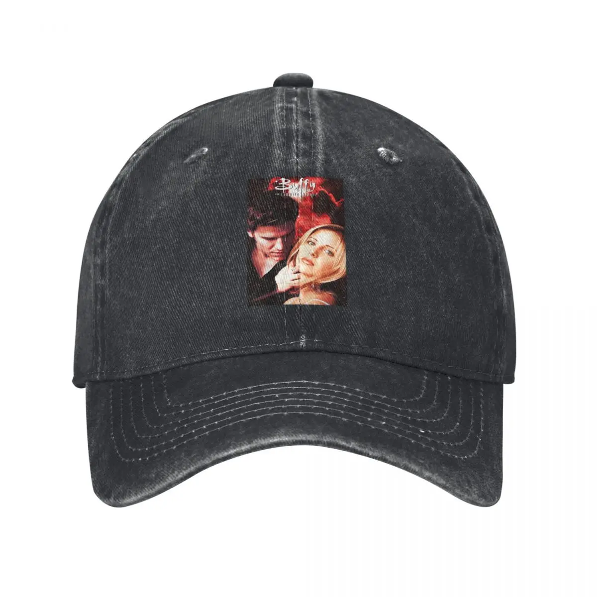Buffy Vampire Slayer Horror algodón denim sombrero ligero hombres sombreros gorra de béisbol de los hombres