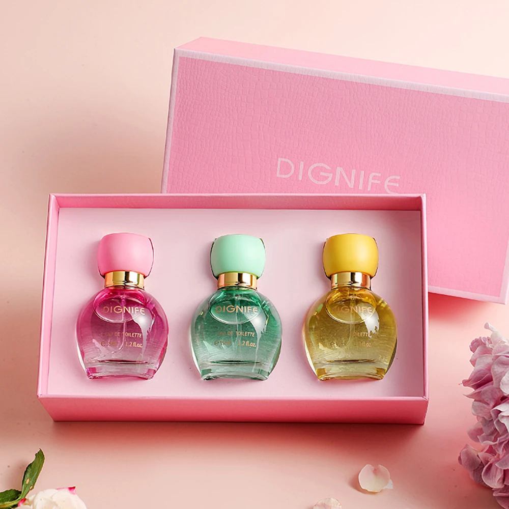 Brand Perfume Women 105ml Gift Box 3pcs Set Perfumes De Mujer Originales Lasting Fragrance Floral Scent Club De Nuit Parfums