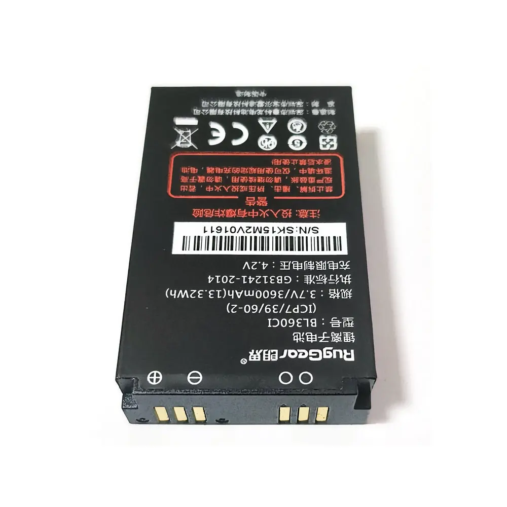 Original 3.7V 3600mAh BL360CI (ICP7/39/60-02)Battery For RugGear RG310 Mobile Phone - Image 3