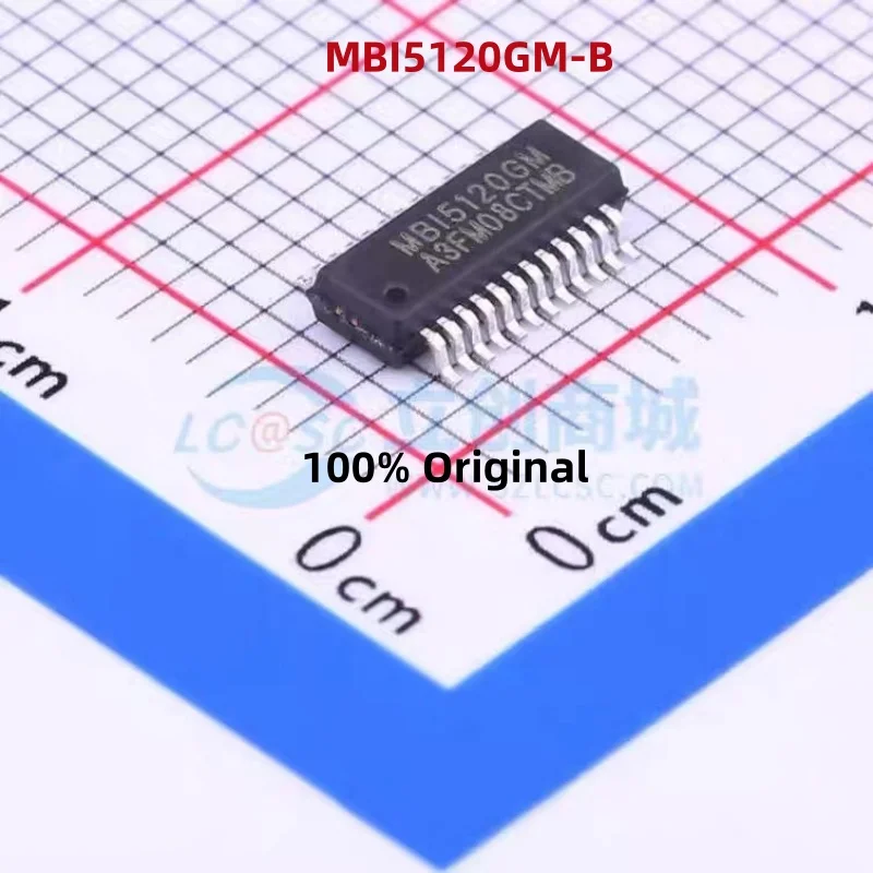 

10PCS 100% New MBI5120GM-B MSSOP-24 MBI5124GF-A JXI5020GF-B SOP-24 Brand New Original Chips ic