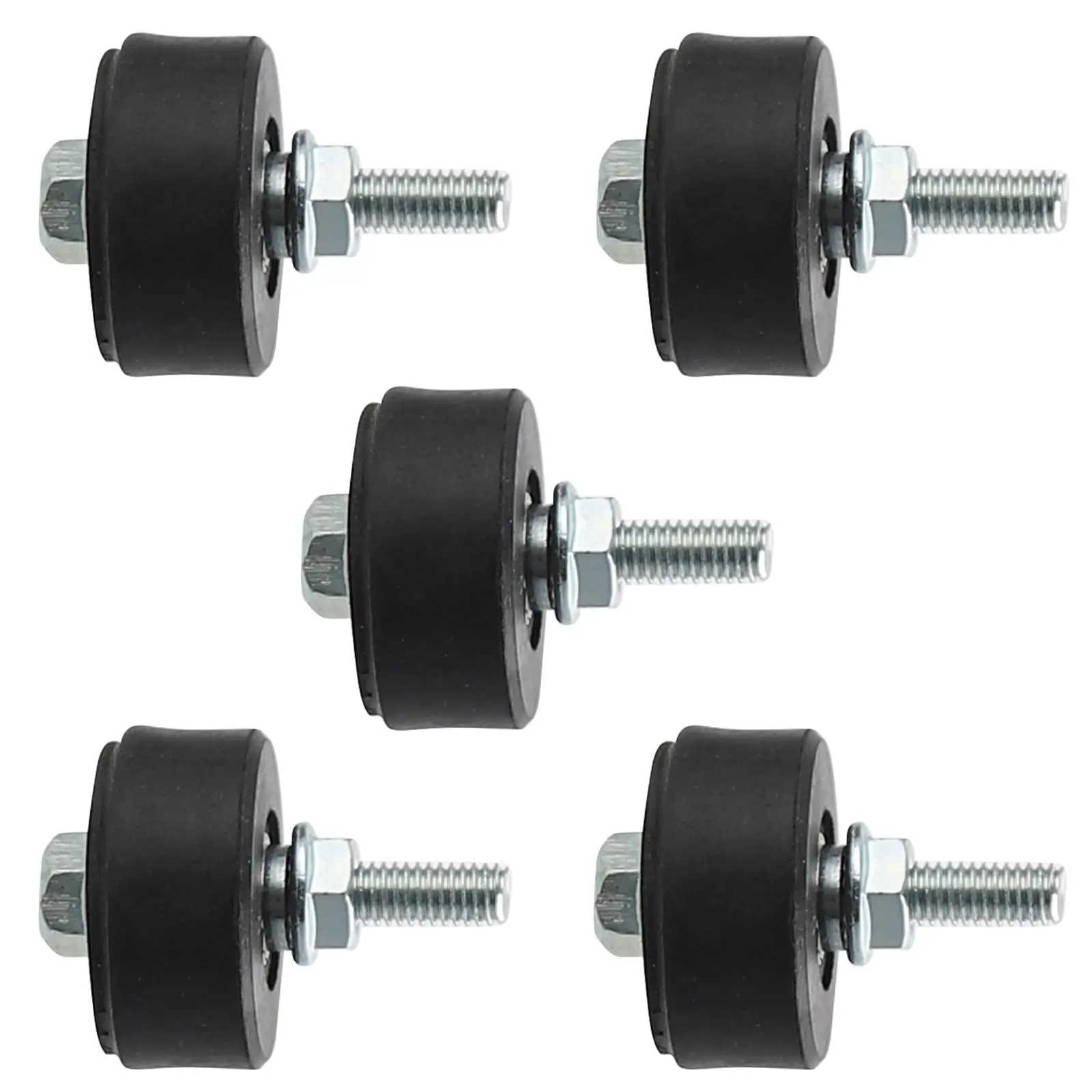 

Center Stand Cushion Bushing in Rubber Material Come M6 Iron Bushing for Motorcycle Center Kickstand Side Kickstand，Pack of 5