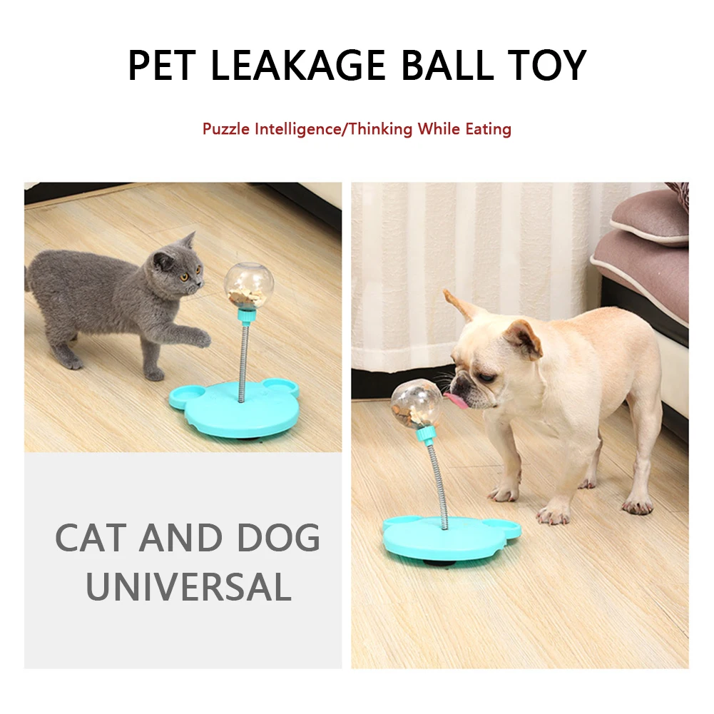 Cat Feeder Indoor Interactive Treat Toy For Self Playing