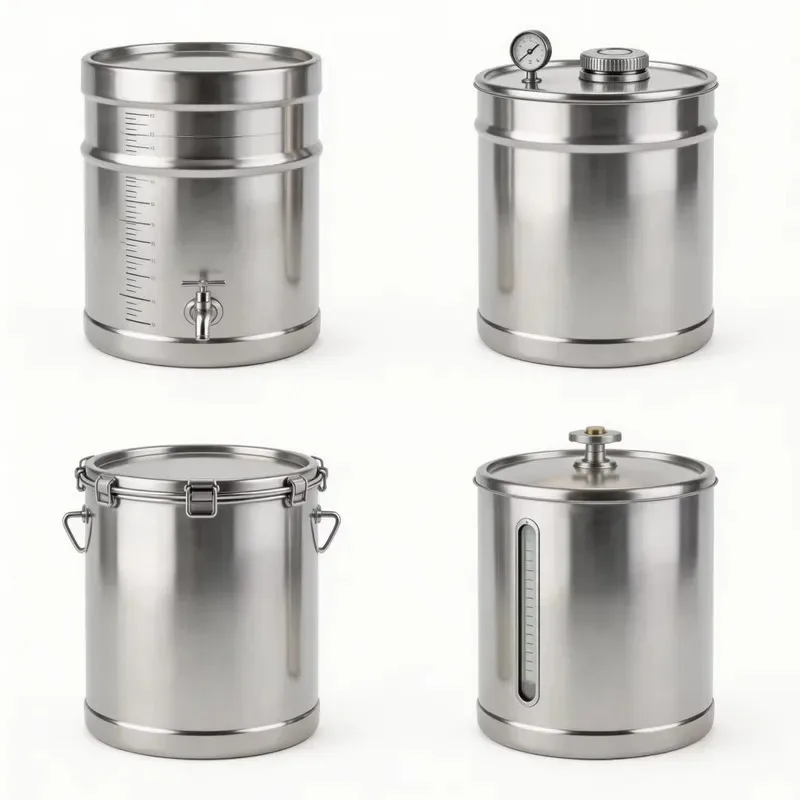 304 Stainless Steel Home Beer Fermentation Barrel