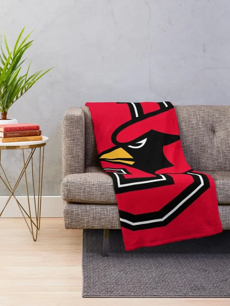 The William Jewell Cardinals Throw Blanket Hairys Furry Furrys Blankets