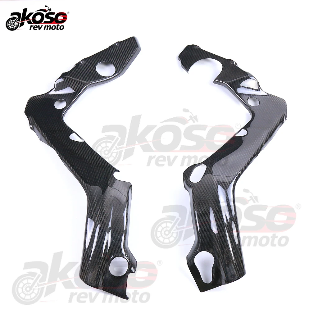 

Motorcycle Accessories Frame Covers Protectors For BMW S1000RR 2019-2022 Parts Supplies 100% 3K Carbon Fiber Side Fairing Panels