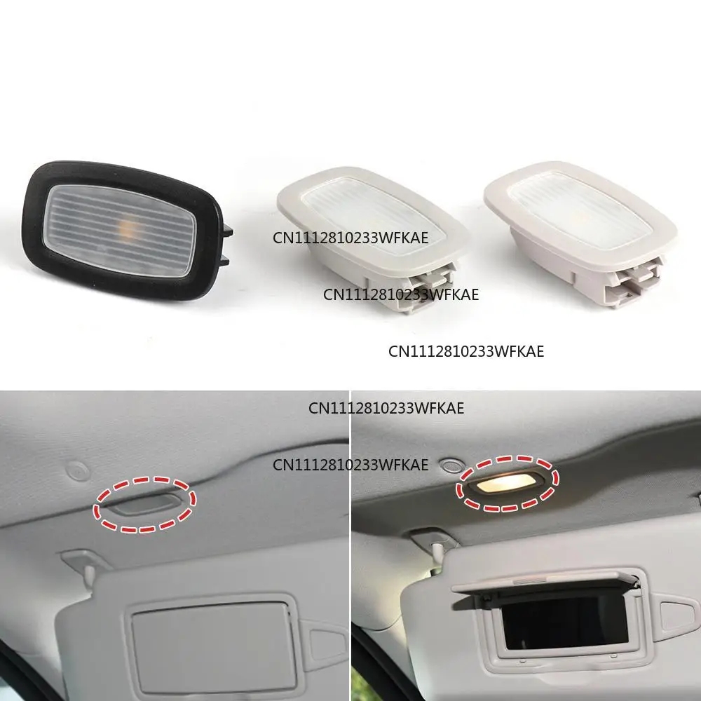 Automotive interior front visor makeup light for Mercedes-Benz C/E/S/GLC class, W205/213 0009069504