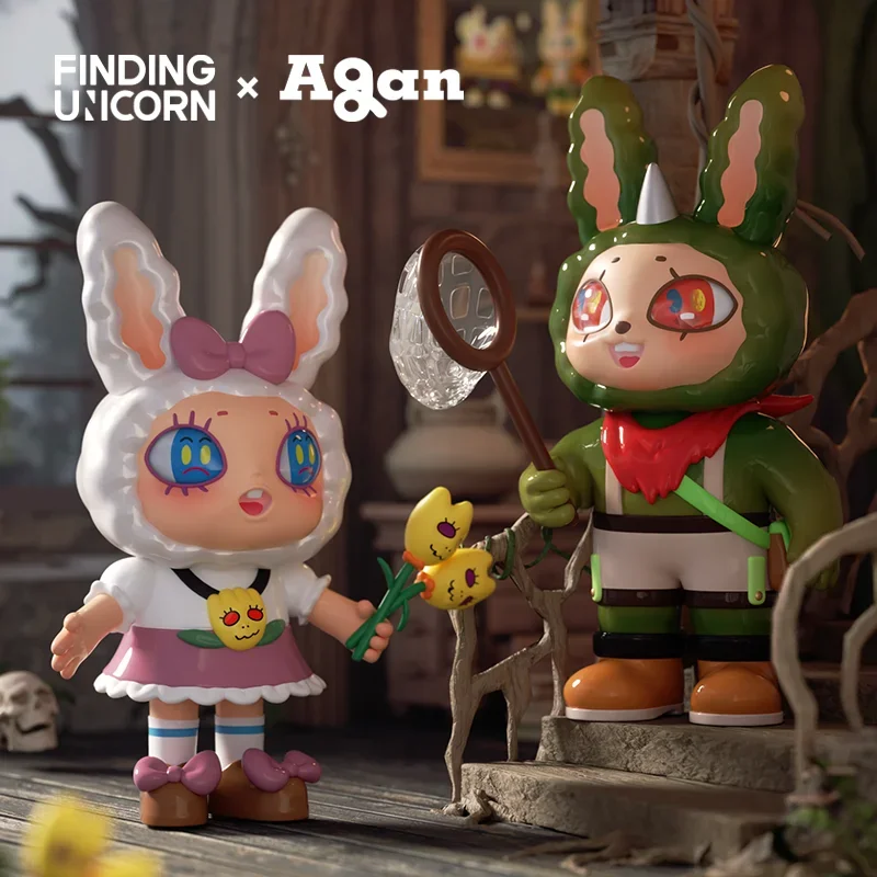 Finding Unicorn Agan-Yeaohua Dark Fairy Tale Series Blind Box Toys Kawaii Anime Action Figure Surprise Mystery Box Dolls Gift