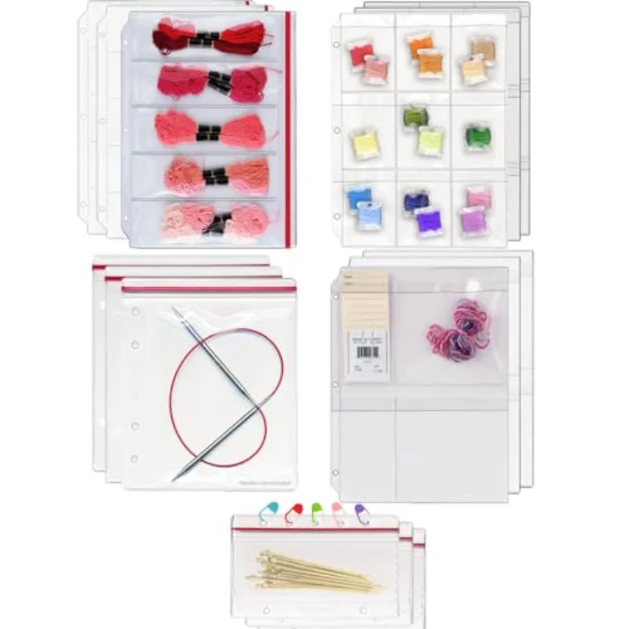 

Knit Crochet Storage Variety Pack - 15 Pieces - KNITVP-15
