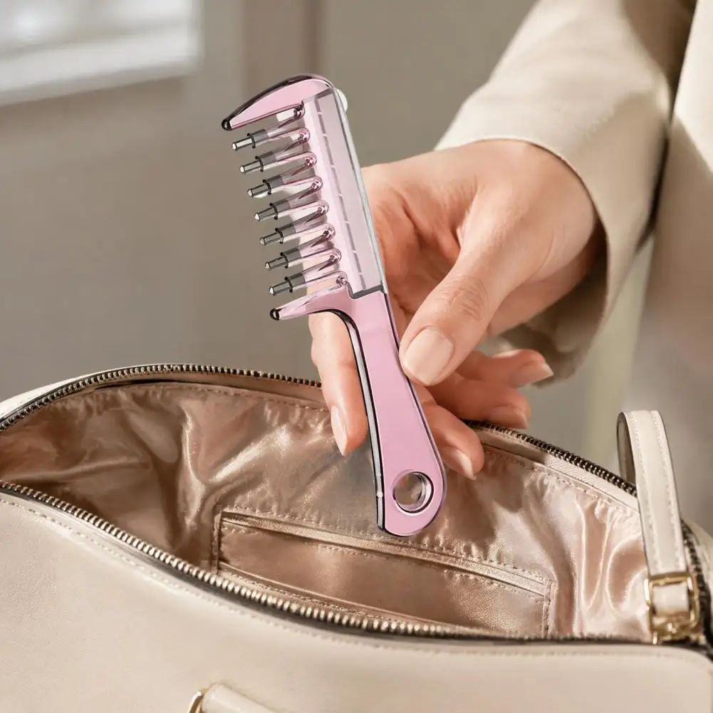 Scalp Oil Applicator Comb Essential Oil Applicator Hair Oil Applicator Comb with Injecting Needle Tube Refillable Leak-proof