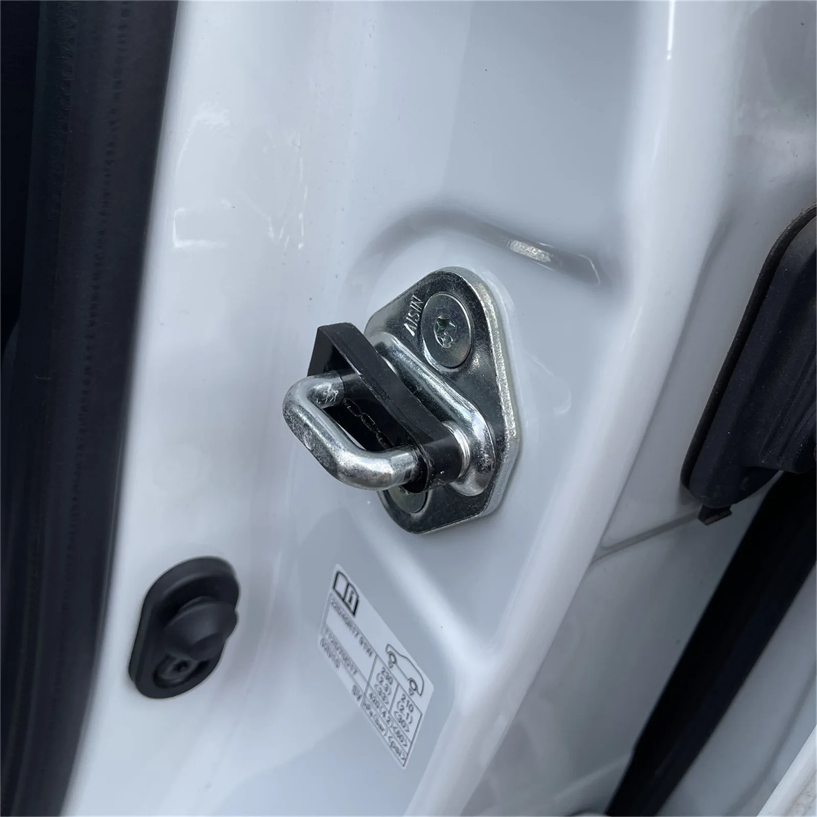 Car Door Lock Buffer Damper For Toyota corolla E140 E150 E170 E180 E210 Soundproof Insulation Quiet Deaf Creaking Noise Seal