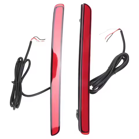 A14U-LED Rear Bumper Reflector Tail Light For Toyota Corolla Hatchback E210 2019-2023 Driving Brake Lamp