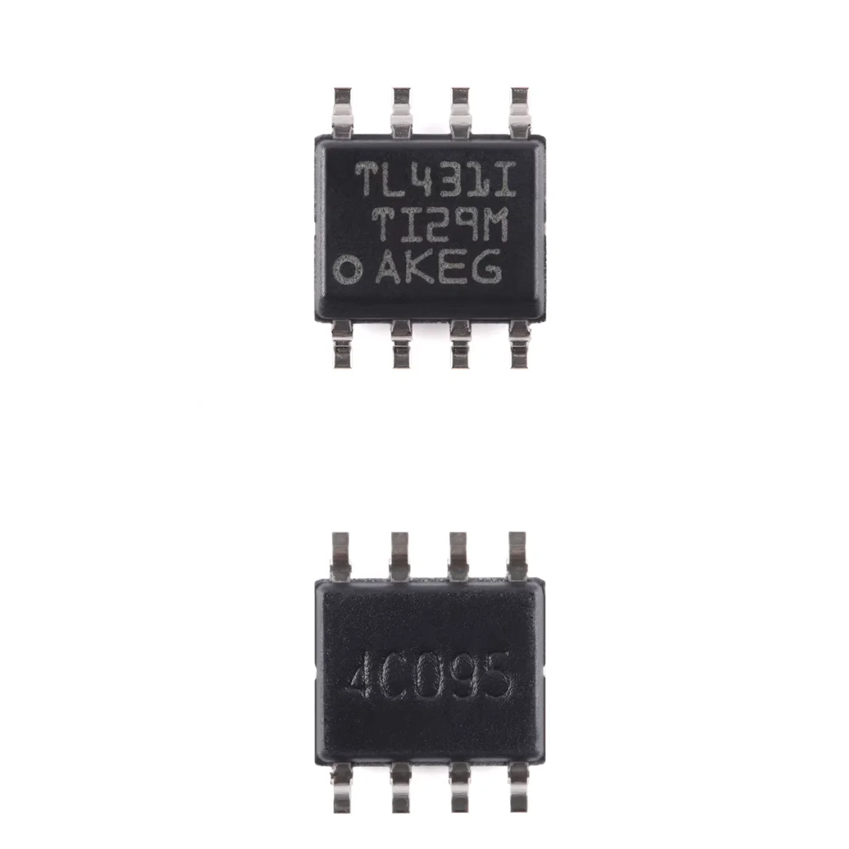 20PCS TL431IDR Marking TL431I SOIC8 SOP8 NEW Original Voltage Reference Chip Adjustable 100mA ±2.2% 2.495V~36V IC VREF SHUNT ADJ