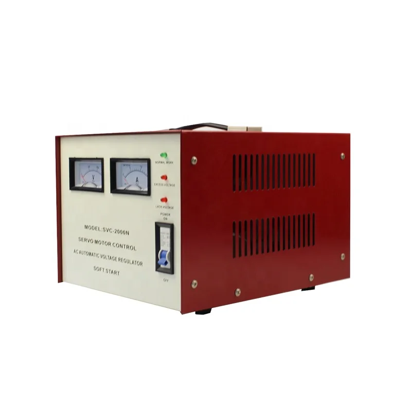 Electric automatic AVR Stavo SVC-2000VA 3000VA 5000VA 3KW 5KW stabilizer voltage regulator