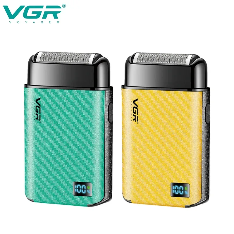 vgr-v-369-カミソリシェーバープロフェッショナル充電式シェービングマシン電気かみそり往復ひげトリマーミニシェーバー男性用