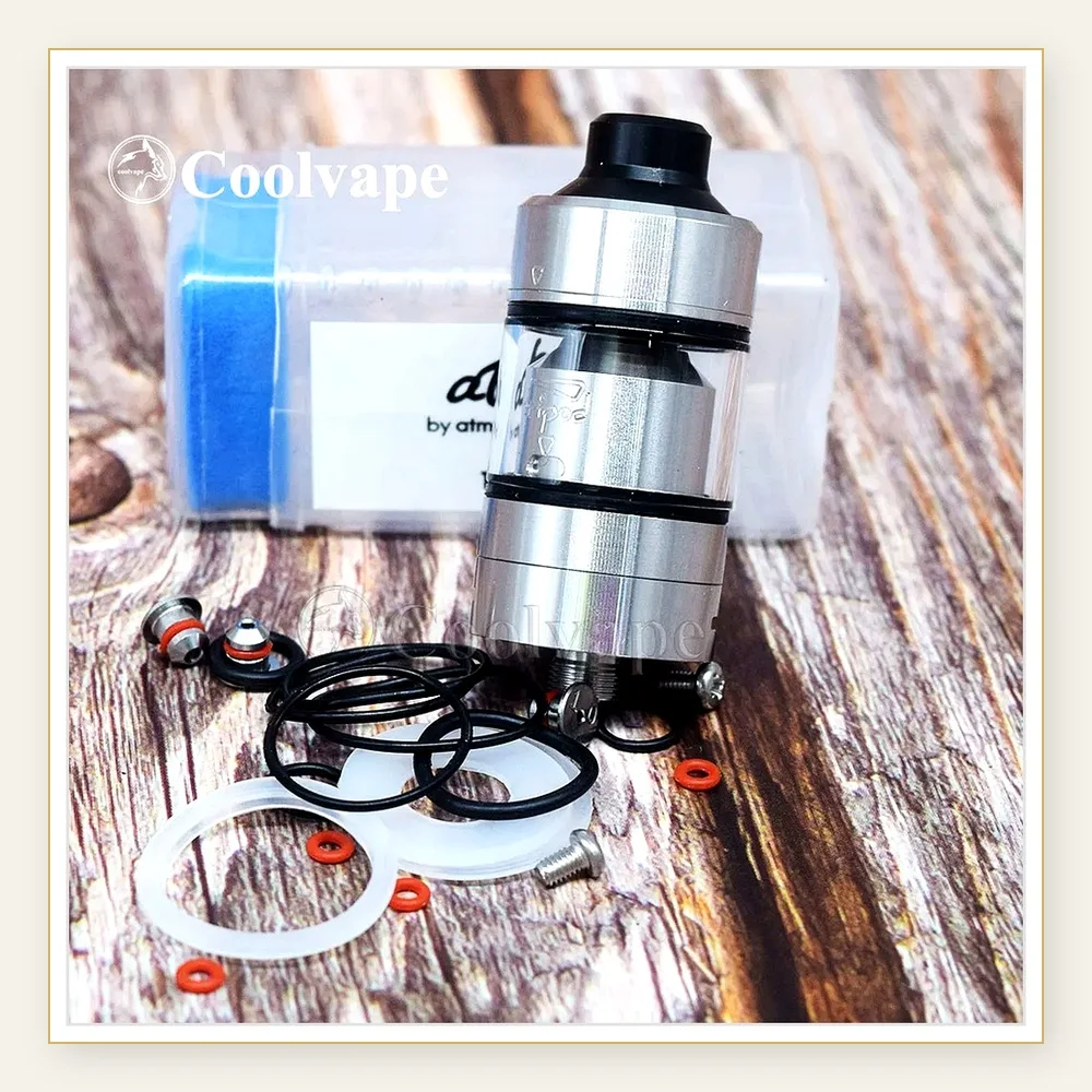 MTL RTA Electronic Cigarette Atomizer Tank 2ml 22mm 316SS Rebuildable Vape Atomizer
