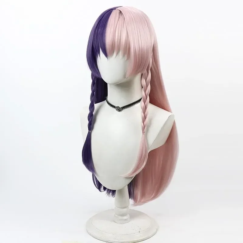 Anime 2.5 Dimensional Lilysa Seduction Nagomi Ikora 753 Witch Cosplay Wig Long Double color wig