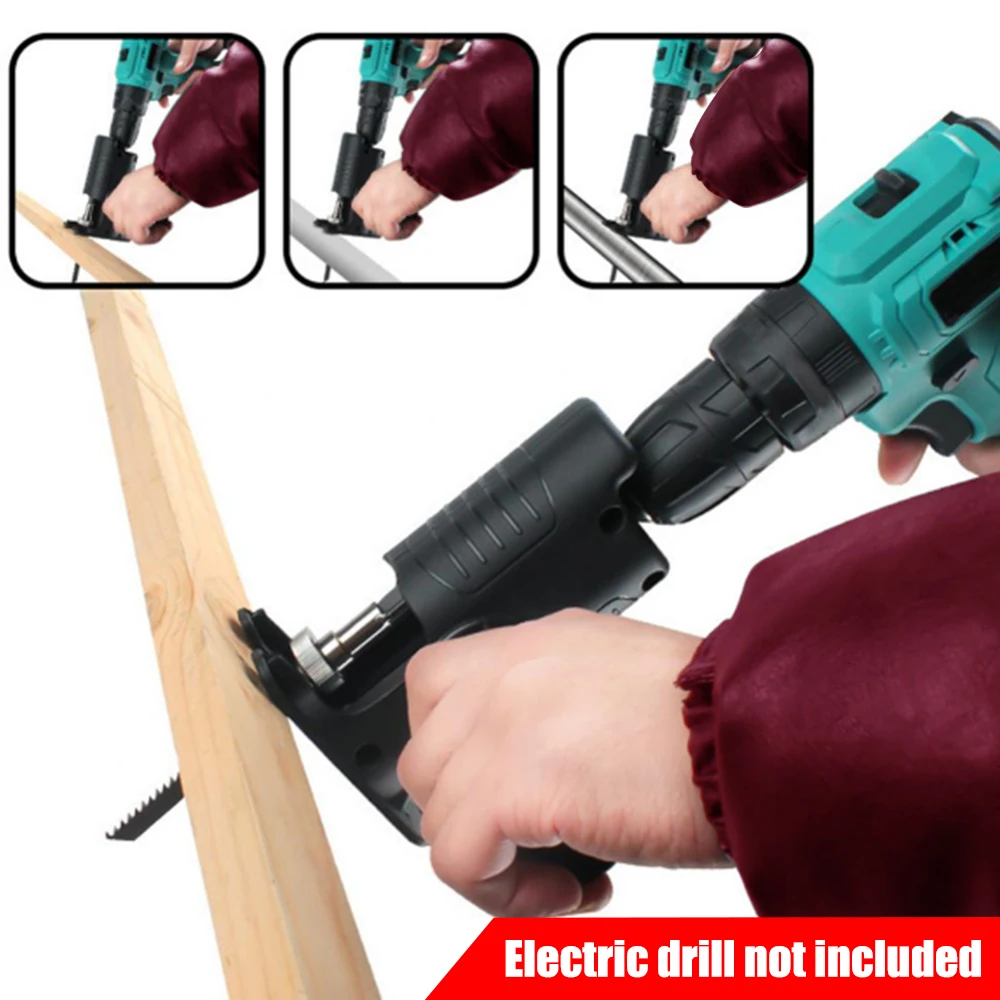 

With Saw Blade Electric Saw Power Tool Wood Cutting Tools Electric Drill Modified Portable Jig Saws Reciprocating Saw Adapter