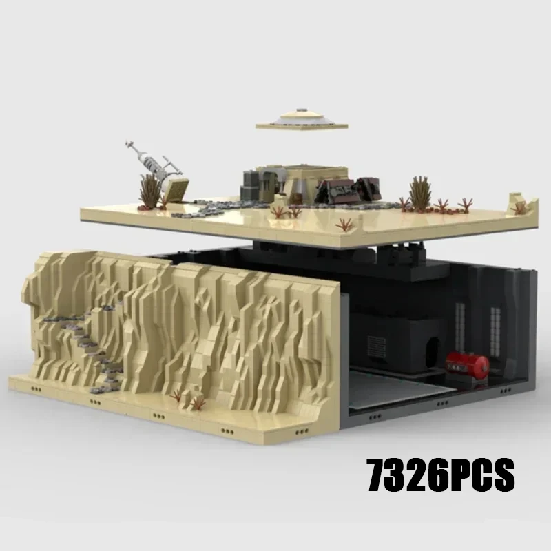 

Military Secret BaseStar Movies Model Moc Building Bricks Gifts Christmas Technology Modular Blocks Toys DIY Sets Assembly