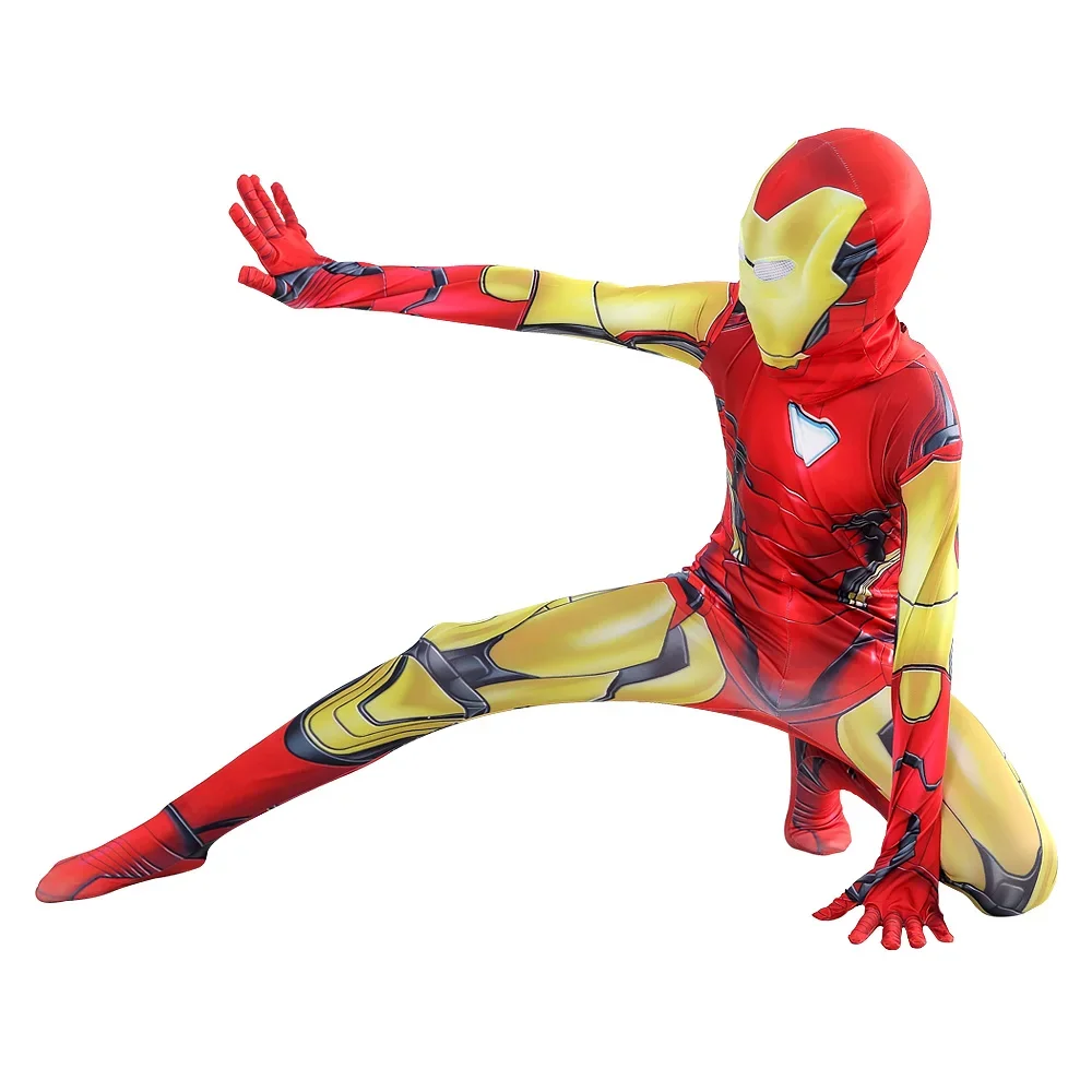 

Детские боди Ironman для ролевых игр, костюмы для косплея IRON MAN для взрослых