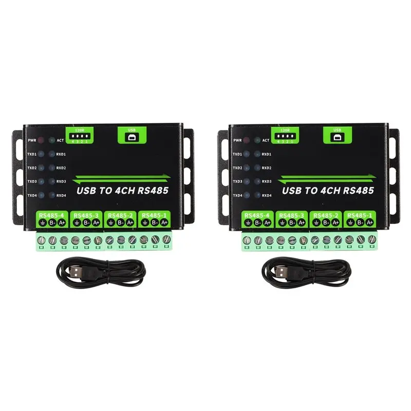 2X Usb To 4CH RS485… - image