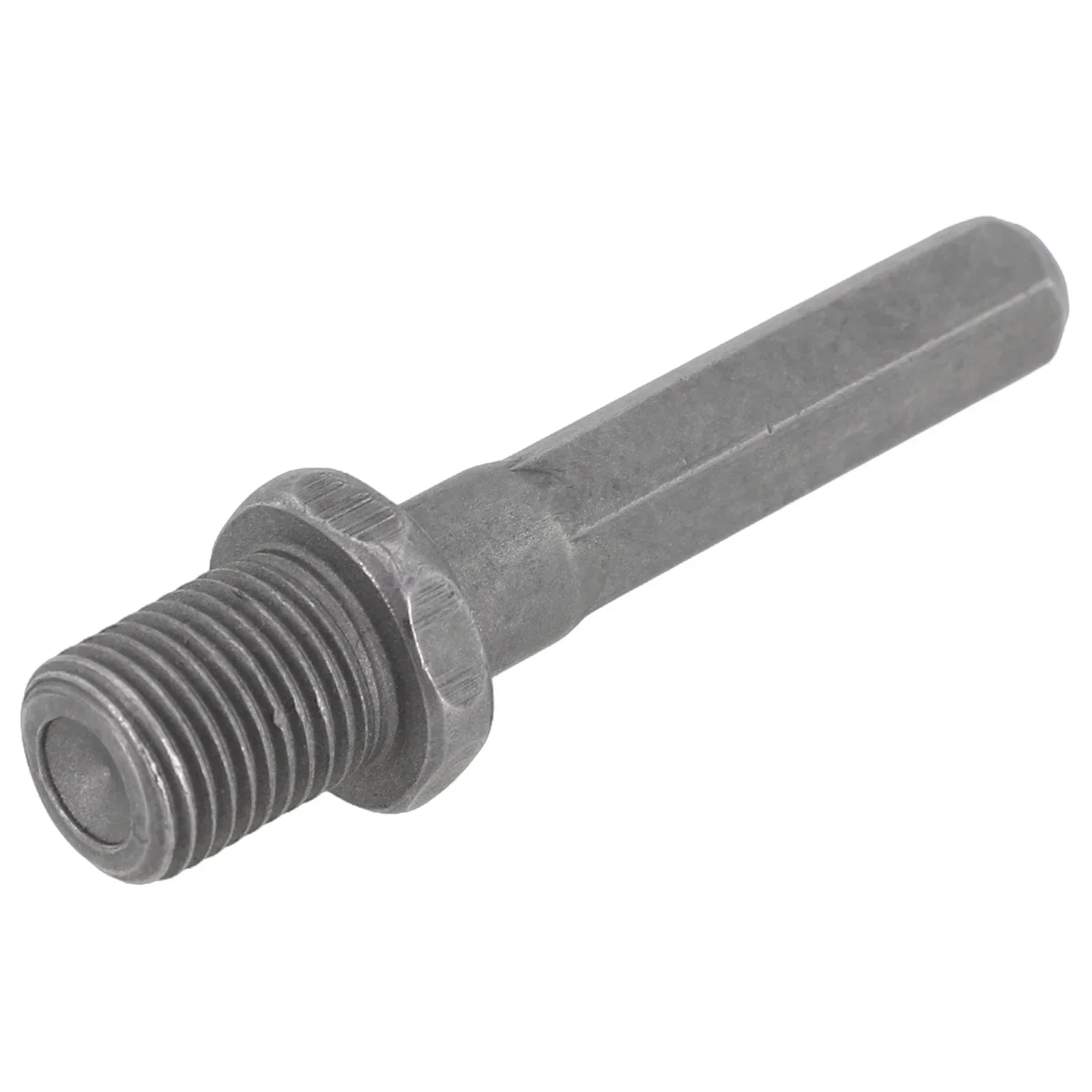 Electric Hammer With This Water Drill Extension Rod And Hex Shank Adapter For Red Brick Wall And Concrete Drilling