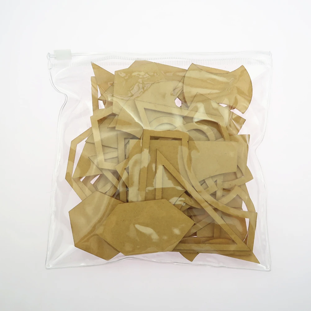 

27 Pcs Patchwork Templates Quilting Tools Transparent Sewing Die Plates for Embroidery Quilting Patchwork Painting Crafts 27