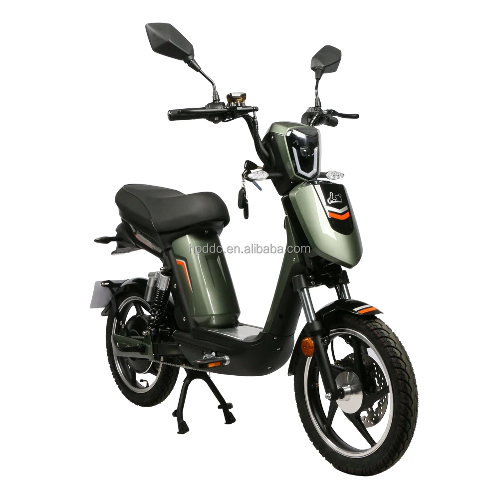 EEC Scooter Digital Display Scooter Electric 350W Motor Pedal Assist Electric Bike Customized Color Electric Moped Scooter Adult